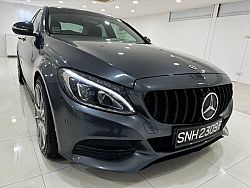 Mercedes Benz C180 Avantgarde R17 LED 2015 Grey AMG Android Player